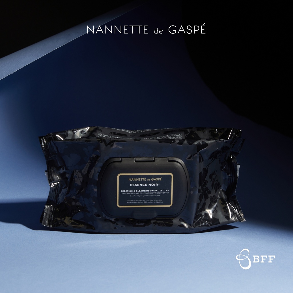 Nannette De Gaspe - Essence Noir Treating & Cleansing Facial Cloths 30 Sheets