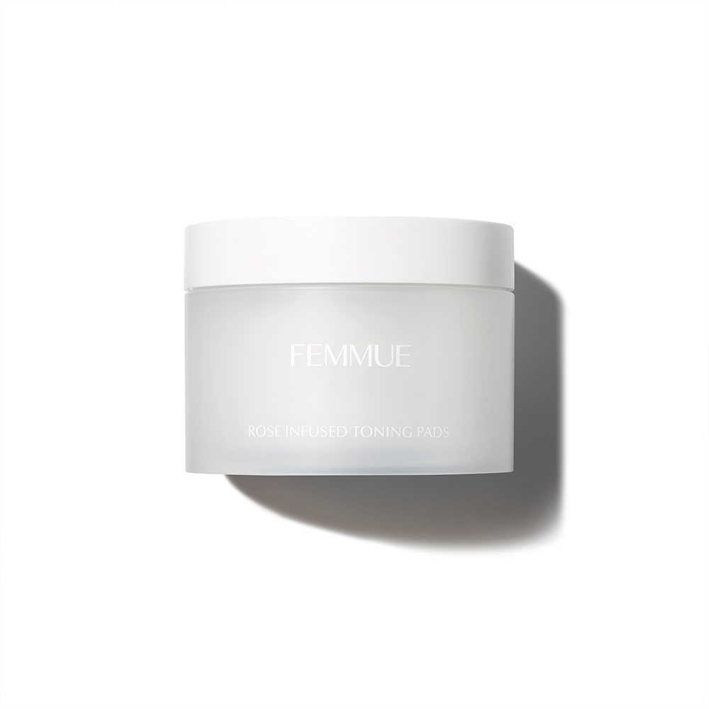 Femmue - Rose Infused Toning Pads (60 Pads) 180 ml.