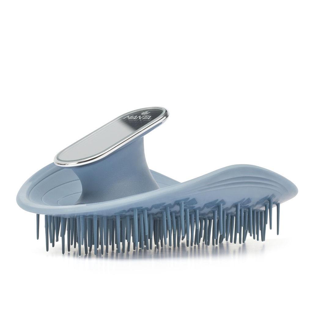 Manta - Mirror Blue Healthy Hair Brush