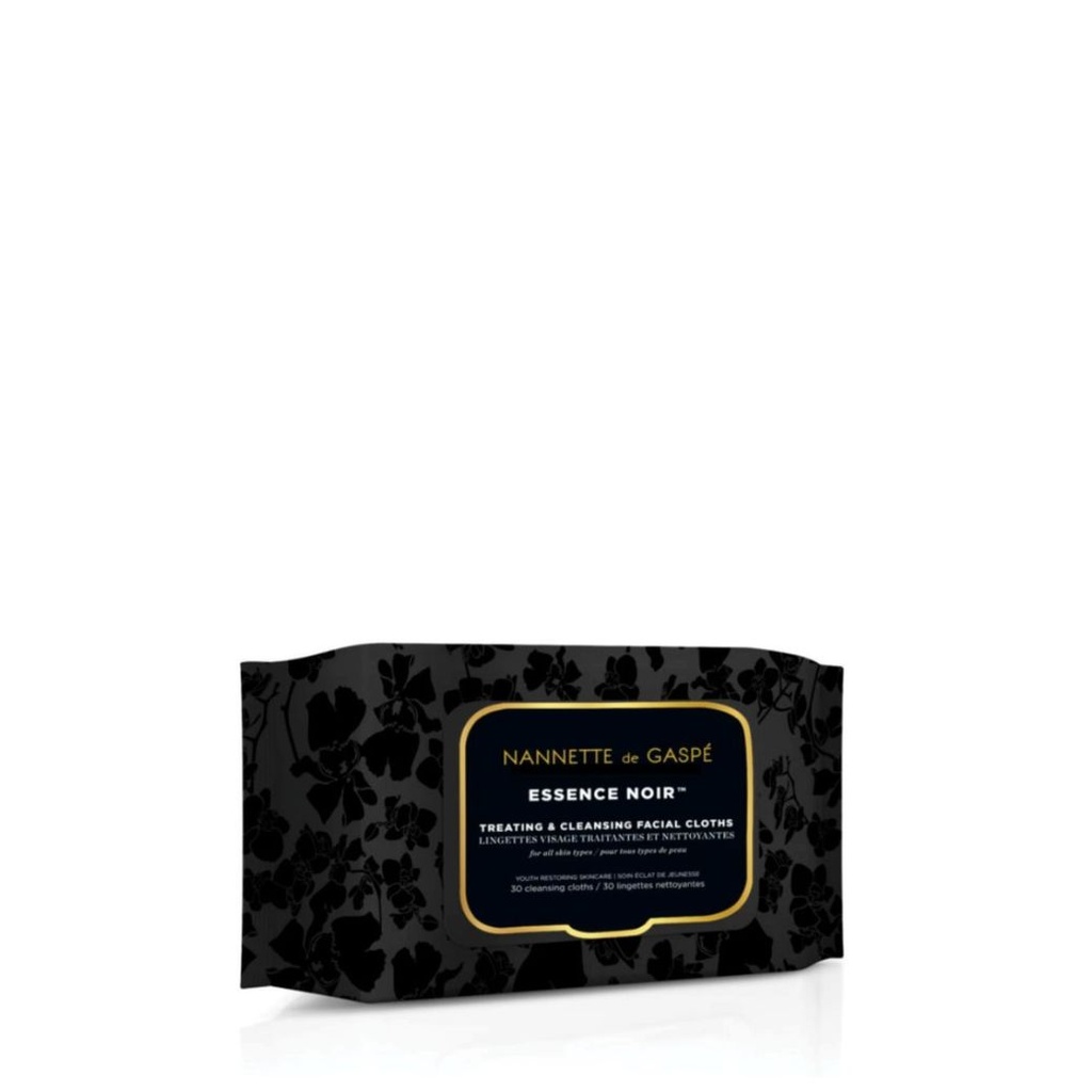 Nannette De Gaspe - Essence Noir Treating & Cleansing Facial Cloths 30 Sheets