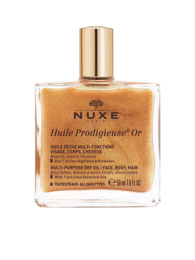 Nuxe - Huile Prodigieuse Multi-Purpose Dry Oil Or Golden Shimmer  50 ml.