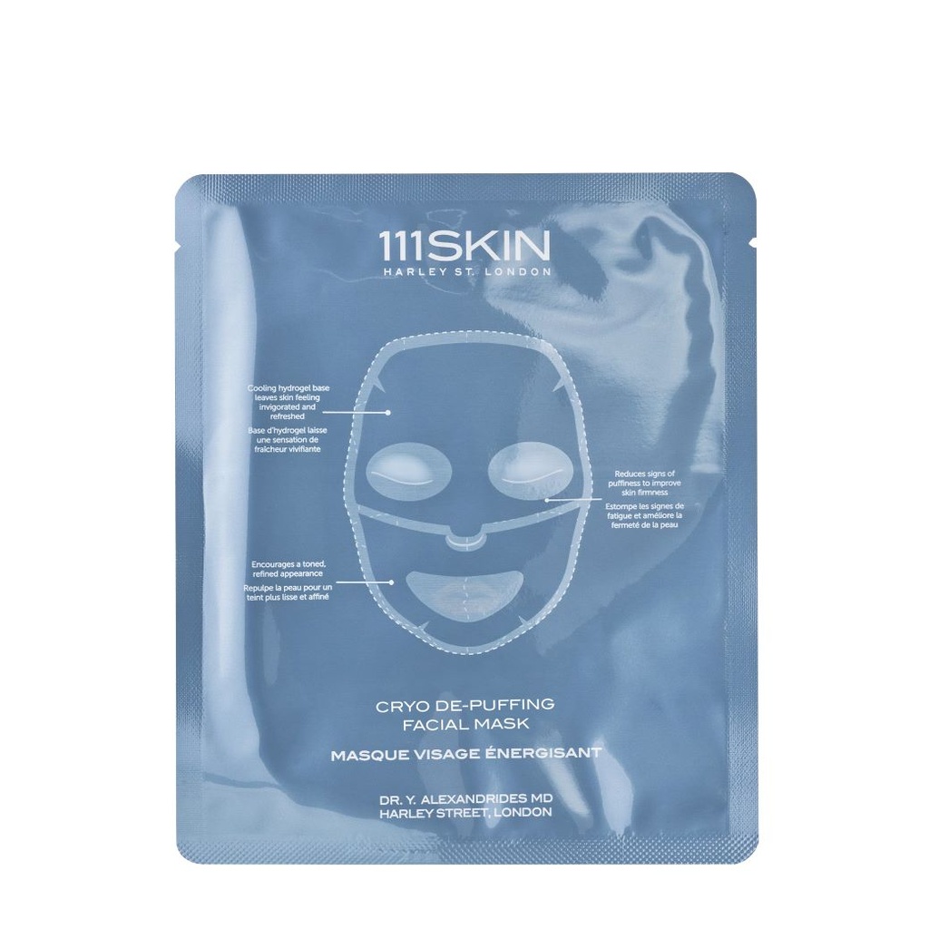 [110010028] 111 Skin - Cryo De-Puffing Facial Mask 5*30 ml.