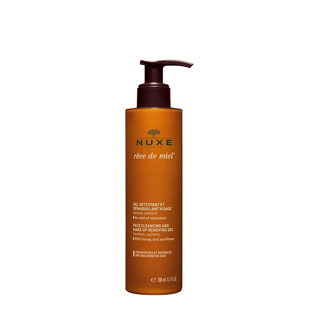 [110490009] Nuxe - Reve De Miel Face Cleansing And Make-Up Removing Gel 200 ml.