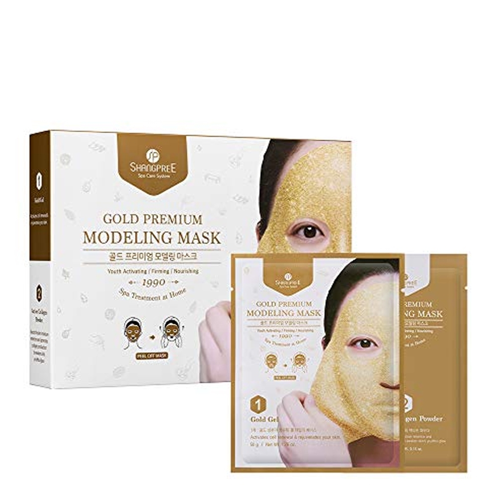 [210610002] Shangpree - Gold Premium Plus Modeling Mask 5 Set