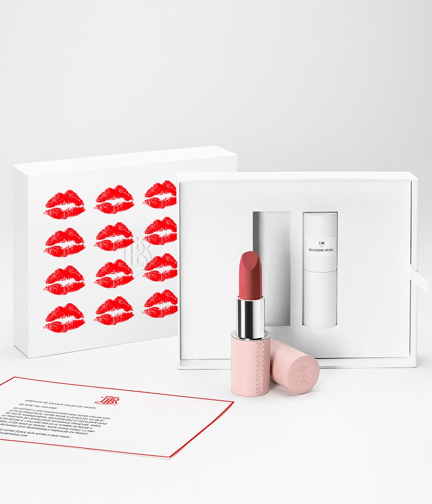 [110360092] La Bouche Rouge - Le Serum Rouge Matte Lipstick #The Blushing Nude Set 4 g.